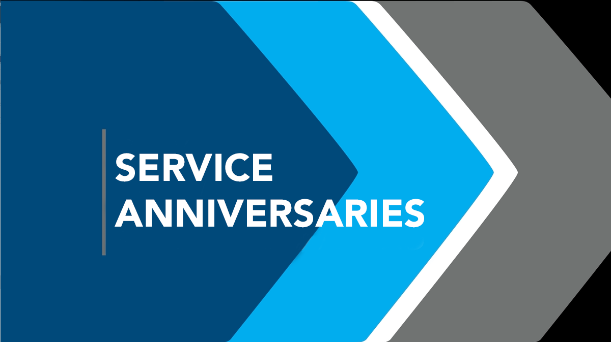 Service Anniversaries 